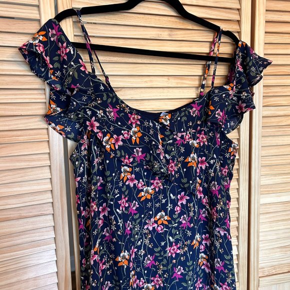 Design Lab Lord & Taylor Dress Off the Shoulder Strap Dress - Picture 2 of 2